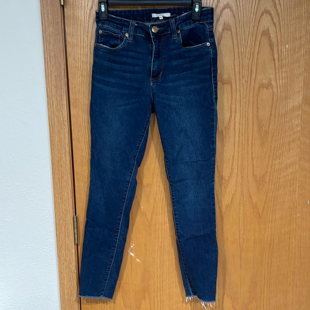 STS Blue High Waisted Skinny Ankle Length Women's Blue Jeans size 27/5 Dark Blue